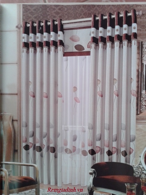 Rèm vải cho phòng khách