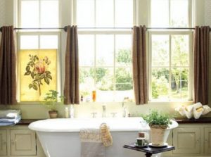 Trọn bộ bí kíp cách chọn rèm cửa phòng tắm tuyệt xinh 2