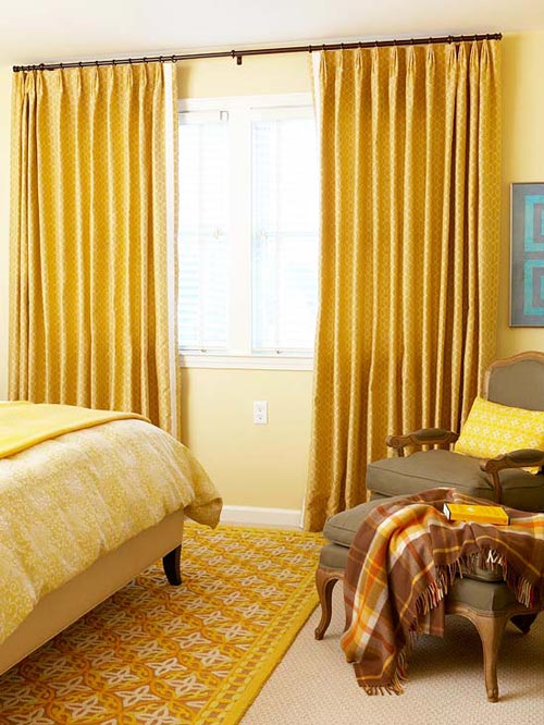 Chọn màu rèm cửa cho không gian tươi sáng đón xuân 2016 2