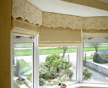 Những mẫu rèm cửa đẹp nhất cho khung cửa sổ lồi 1