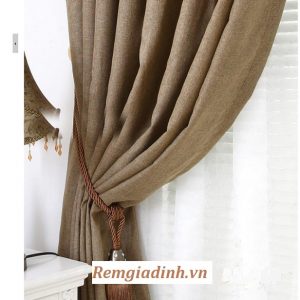 Rèm vải thô gai