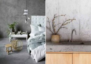 Tường giả bê tông phù hợp với nhiều không gian