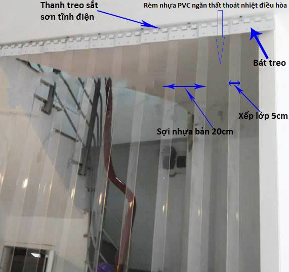 Rèm nhựa PVC ngăn lạnh có hiệu quả không?