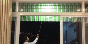 Bạt chống nắng tự cuốn